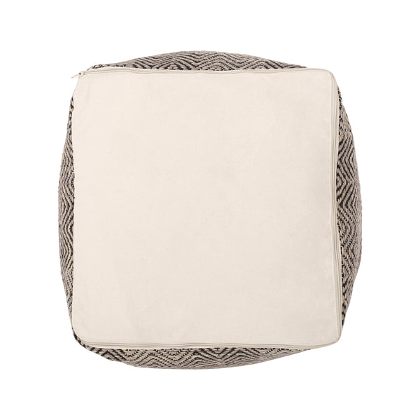Gdf Studio Jailyn Hand-Crafted Cotton Cube Pouf