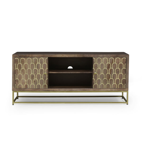 gdf studio Javayah Contemporary Wooden TV Stand