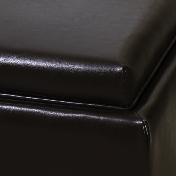 Gdf Studio Jefferson Tray Top Storage Ottoman