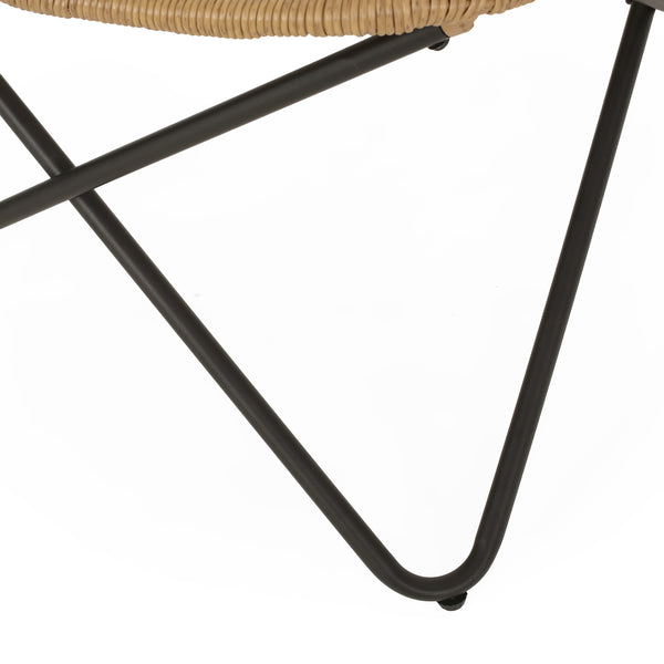 Gdf Studio Juan Outdoor Wicker 3 Piece Chat Set