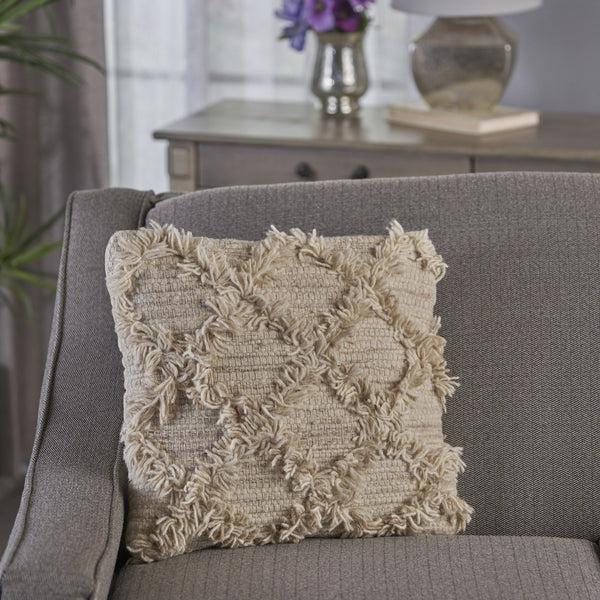 Gdf Studio Jucar Handcrafted Boho Fabric Pillow