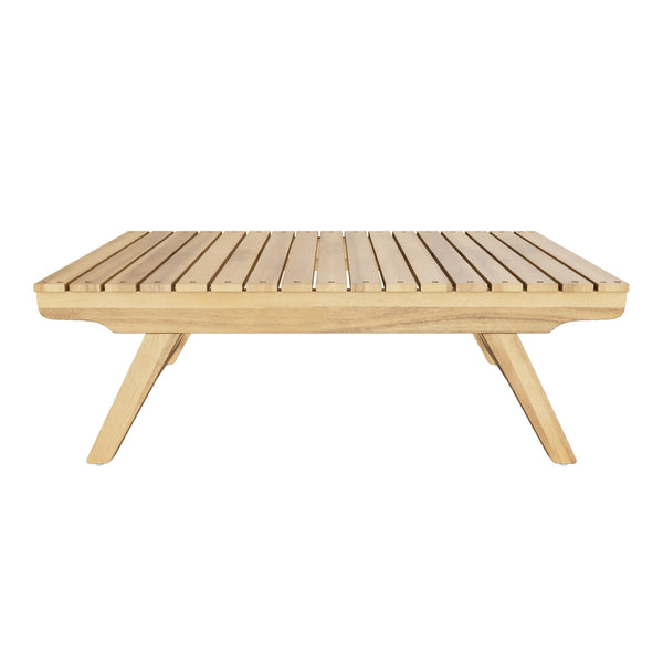 Gdf Studio Kaiya Outdoor Wooden Coffee Table
