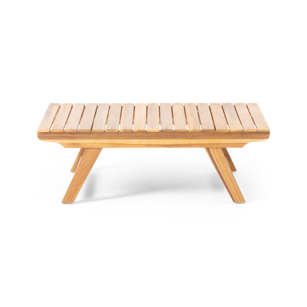 gdf studio Kaiya Outdoor Wooden Coffee Table