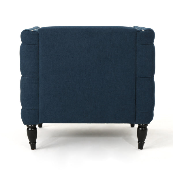 Gdf Studio Karl Modern Tufted Fabric Armchair