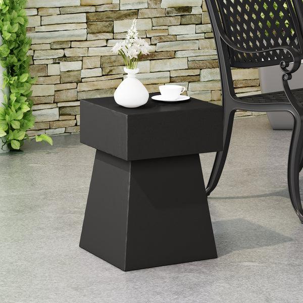 gdf studio Karrah Outdoor Modern Side Table