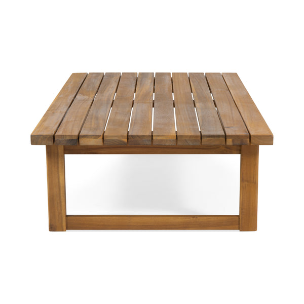 Gdf Studio Kedan Outdoor Acacia Wood Coffee Table
