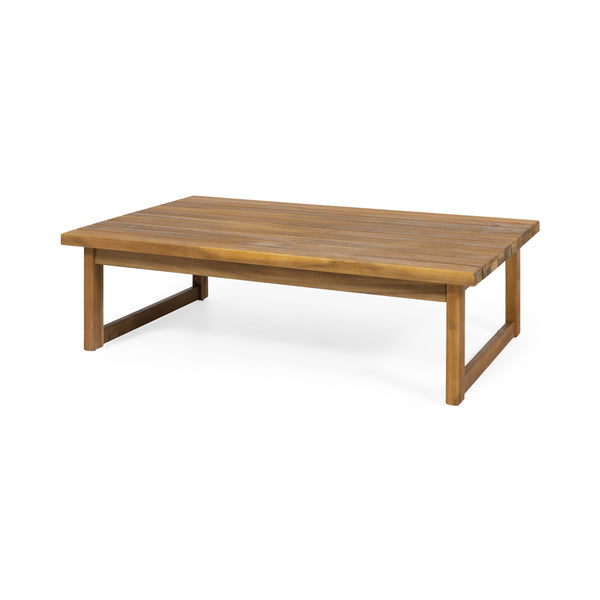 gdf studio Kedan Outdoor Acacia Wood Coffee Table