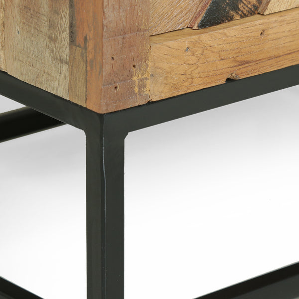 Gdf Studio Kelci Boho Wooden Night Stand