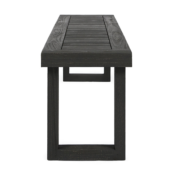 Gdf Studio Kemp Outdoor Acacia Wood Bench
