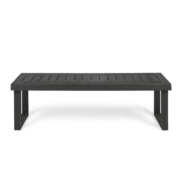 gdf studio Kemp Outdoor Acacia Wood Bench