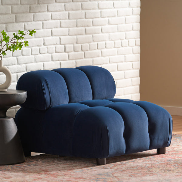 Gdf Studio Kildare Velvet Tufted Club Chair