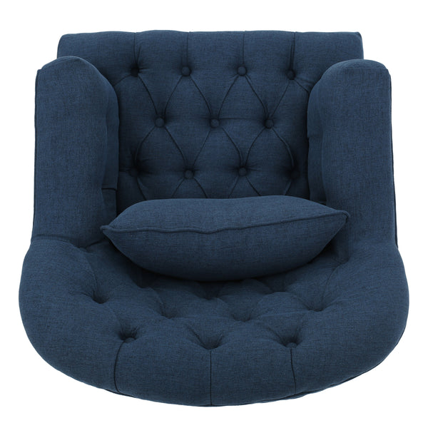 Gdf Studio Kimberly Fabric Tufted Club Chair