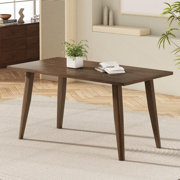 Gdf Studio Kina Rubberwood 6-Seater Dining Table