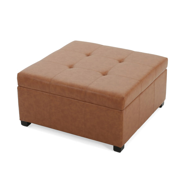 Gdf Studio Kwesi Upholstered Storage Ottoman