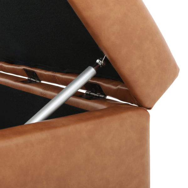 Gdf Studio Kwesi Upholstered Storage Ottoman