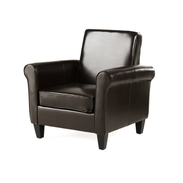 Gdf Studio Larkspur Leather Club Chair