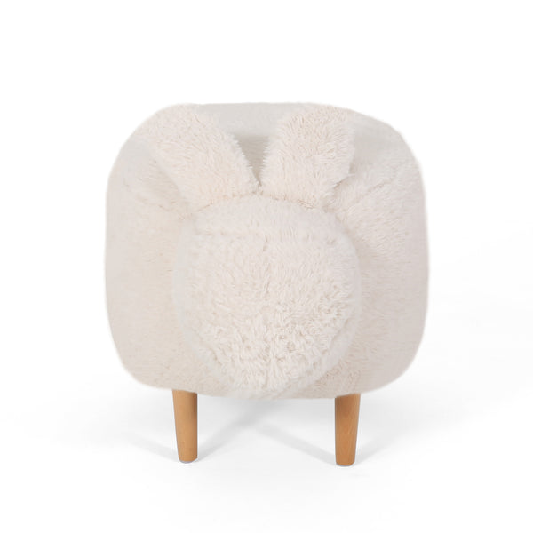 gdf studio Leona Fabric Kids Bunny Ottoman Stool