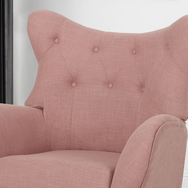 Gdf Studio Leyland Fabric Accent Chair