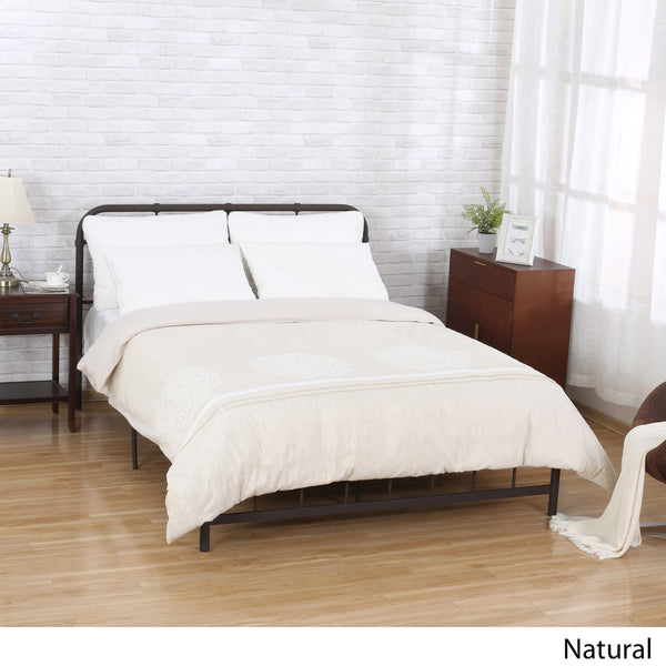 Gdf Studio Liliana Queen Size Fabric Duvet Cover
