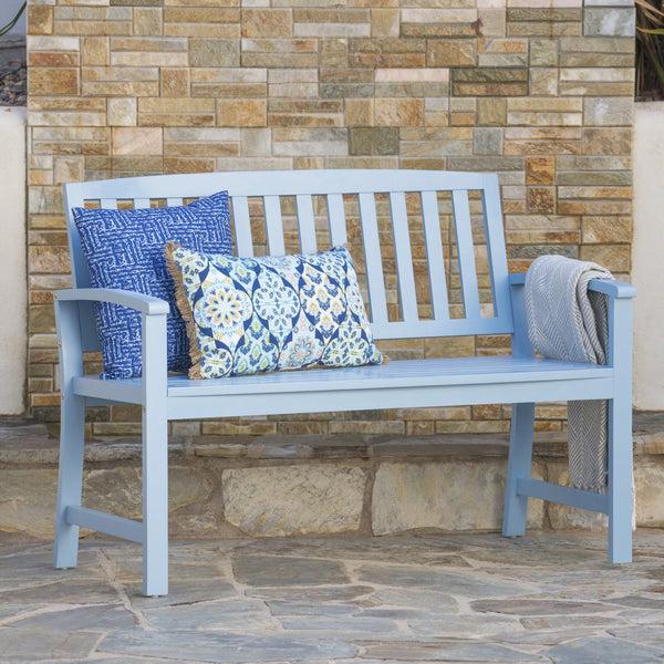 Gdf Studio Lola Outdoor Acacia Wood Bench