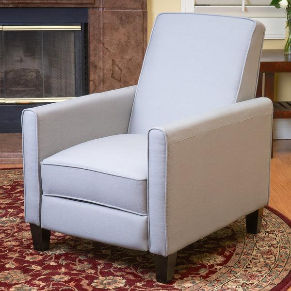 Gdf Studio Lucas Fabric Recliner Chair