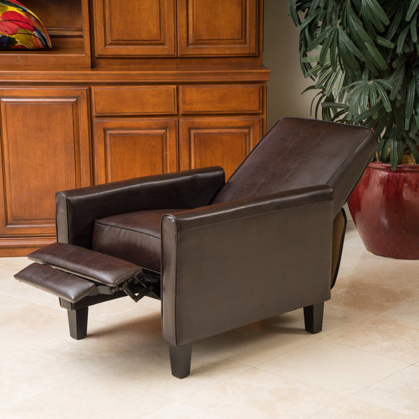 gdf studio Lucas Modern Leather Recliner Chair