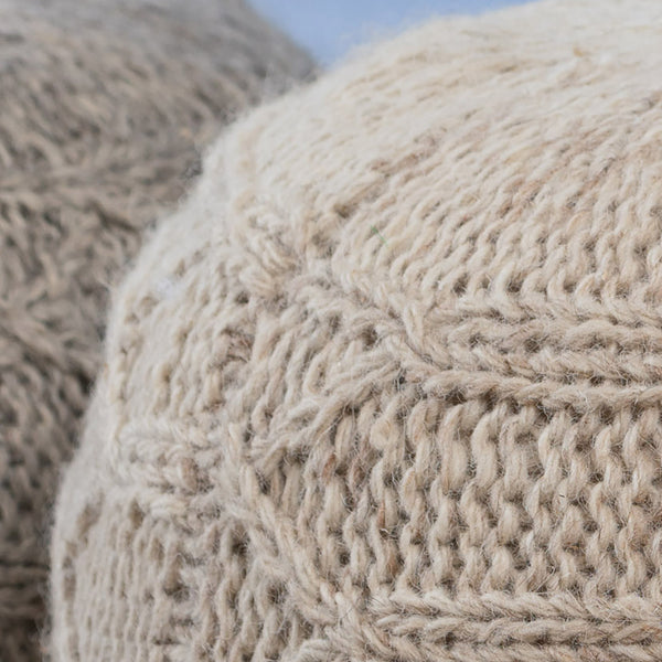 Gdf Studio Magnolia Handcrafted Boho Fabric Pouf