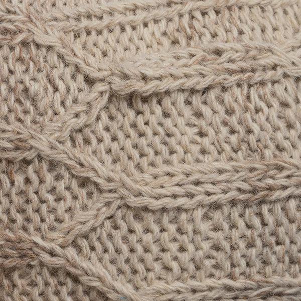 Gdf Studio Magnolia Handcrafted Boho Fabric Pouf