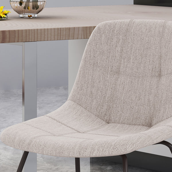 Gdf Studio Mailee Fabric Dining Chair (Set Of 2)