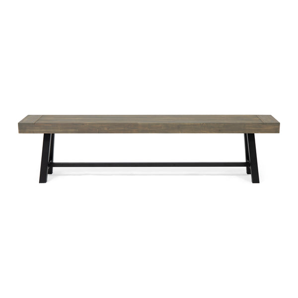 Gdf Studio Marian Outdoor Acacia Wood Bench