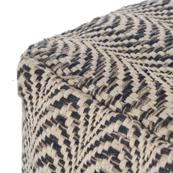 Gdf Studio Marko Boho Fabric Cube Pouf