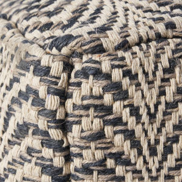 Gdf Studio Marko Boho Fabric Cube Pouf