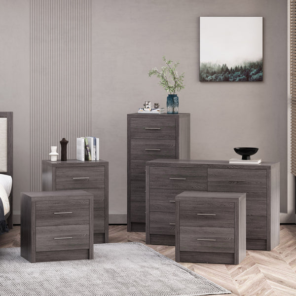 Gdf Studio Marlette Modern 5 Piece Bedroom Set
