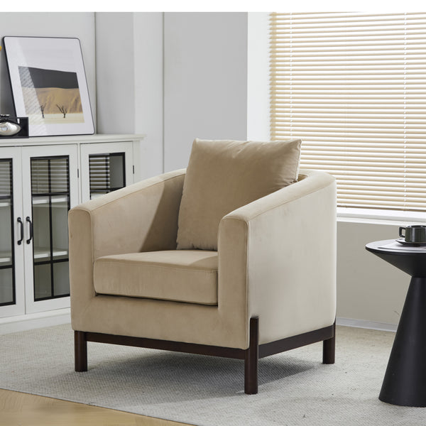 Gdf Studio Mason Modern Luxury Barrel Club Chair