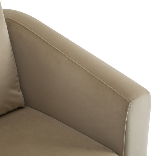 Gdf Studio Mason Modern Luxury Barrel Club Chair
