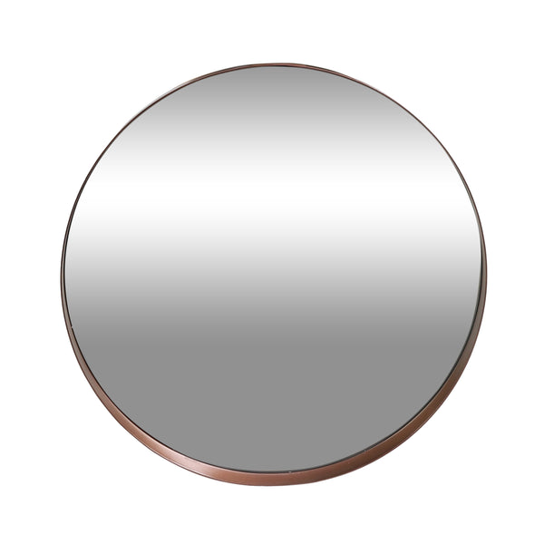 Gdf Studio Mauney Contemporary Round Wall Mirror