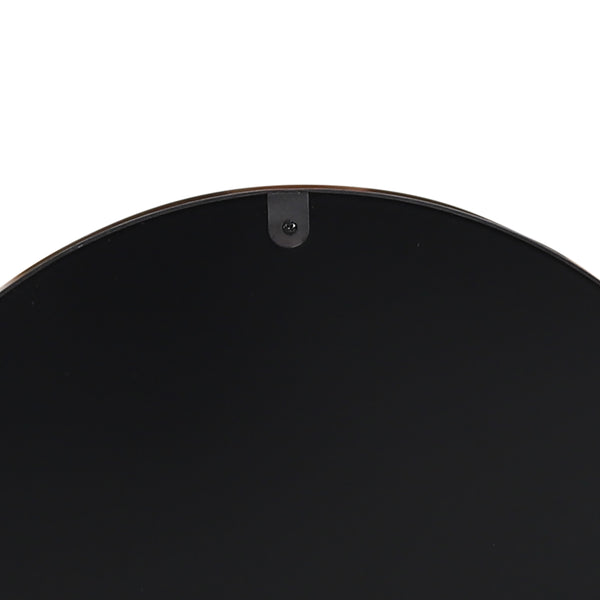 Gdf Studio Mauney Contemporary Round Wall Mirror