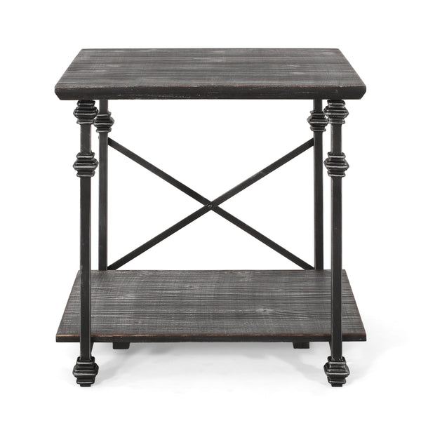 Gdf Studio Mckynna Modern Industrial End Table