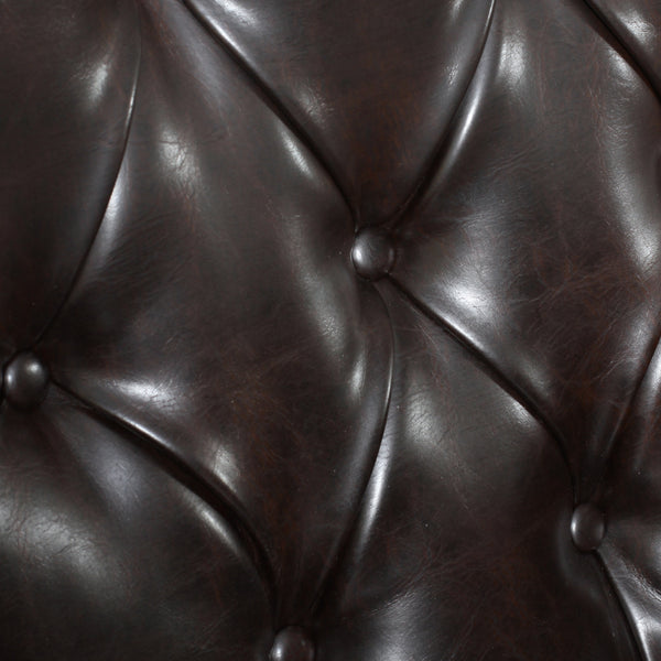 Gdf Studio Medford Brown Leather Club Chair