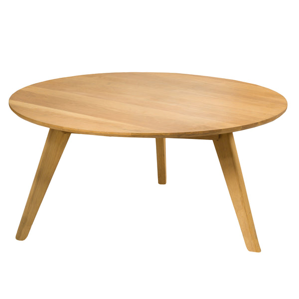 gdf studio Mimaya Wood Round Coffee Table