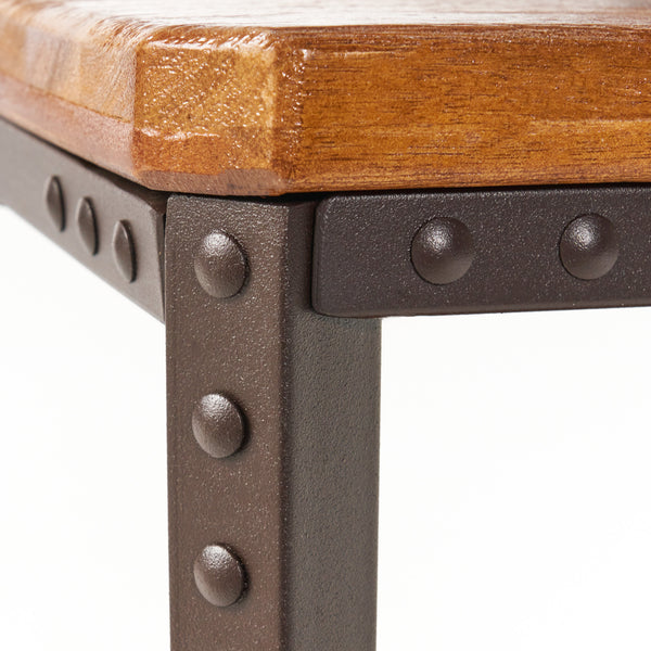 Gdf Studio Moorhead Wood Finish Side Table