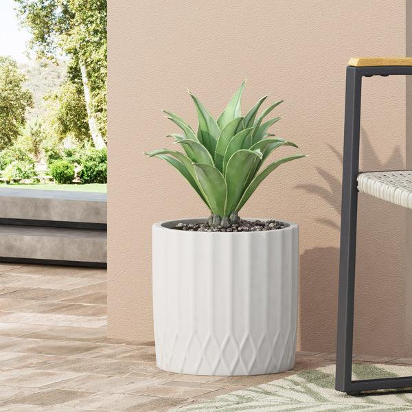Gdf Studio Morelos Outdoor Cast Stone Planter