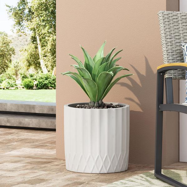gdf studio Morelos Outdoor Cast Stone Planter