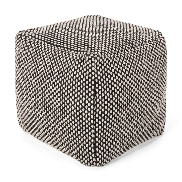 gdf studio Muhamed Boho Fabric Cube Pouf