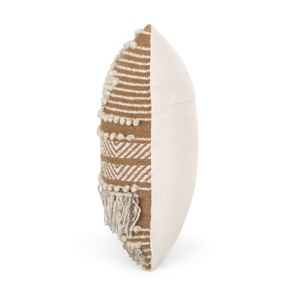 Gdf Studio Nahyla Macrame Boho Throw Pillow