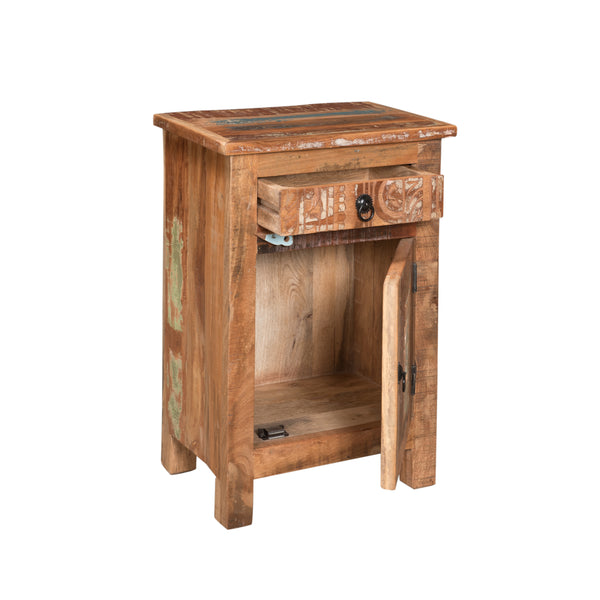 Gdf Studio Nancy Distressed End Table