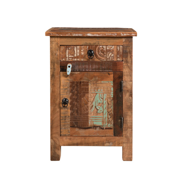 gdf studio Nancy Distressed End Table