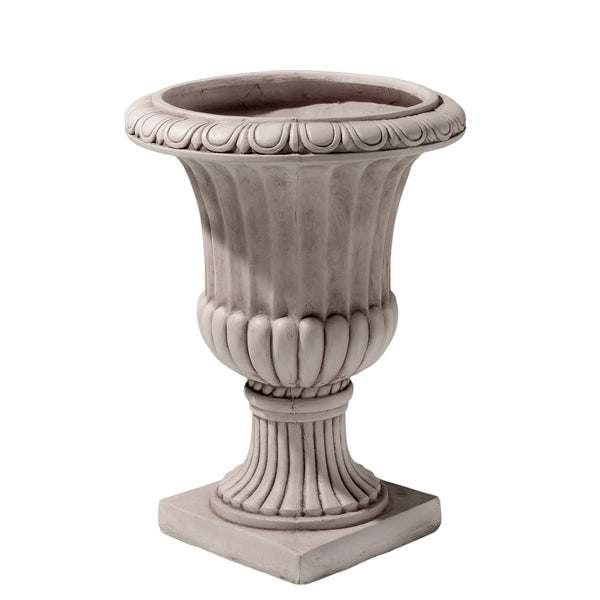 gdf studio Napoli Antique White Stone Planter