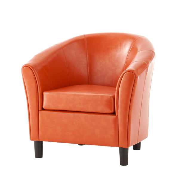 Gdf Studio Newport Tub Design Leather Club Chair