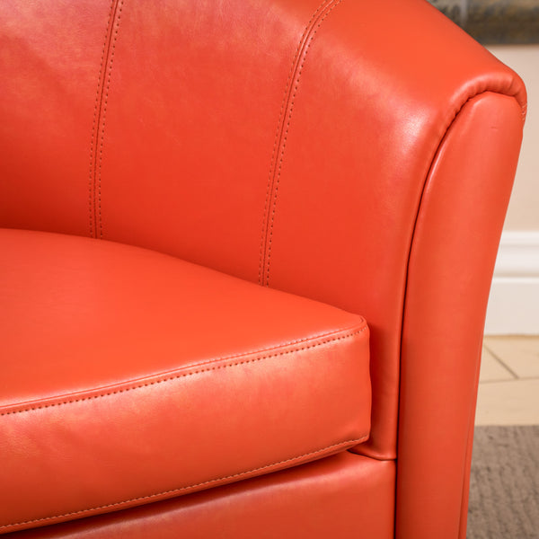 Gdf Studio Newport Tub Design Leather Club Chair